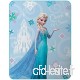 Disney - La Reine des Neiges - Plaid Polyester Elsa  Blanc  110x140 cm - B073FY86T6